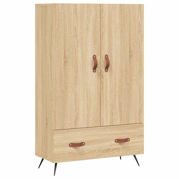 Kõrge kapp, Sonoma tamm, 69,5 × 31 × 115 cm, tehispuit