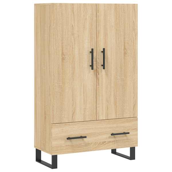 Kõrge kapp, Sonoma tamm, 69,5 × 31 × 115 cm, tehispuit