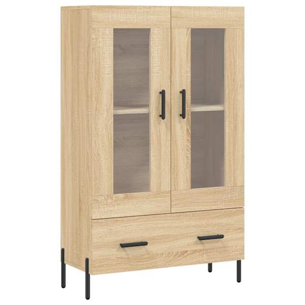 Kõrge kapp, Sonoma tamm, 69,5 × 31 × 115 cm, tehispuit