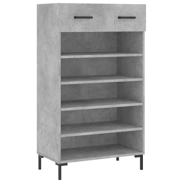 Jalatsikapp, betoonhall, 60 × 35 × 105 cm, tehispuit