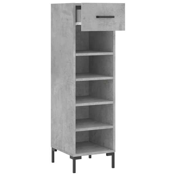 Jalatsikapp, betoonhall, 30 × 35 × 105 cm, tehispuit