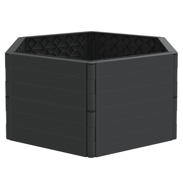 Taimekast 53 × 26 × 3,5 cm, polüpropüleen (PP) – antratsiithall
