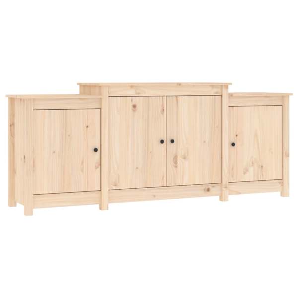 Puhvetkapp 164 × 37 × 68 cm täispuidust mänd