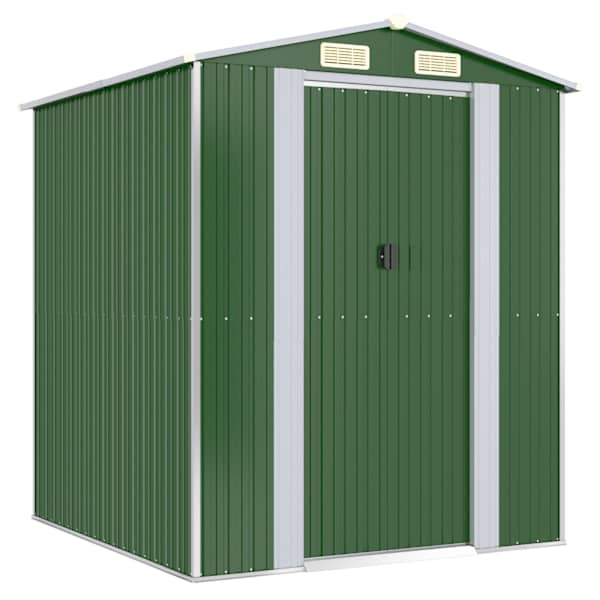 Metallist aiakuur 192 × 191 × 223 cm – roheline