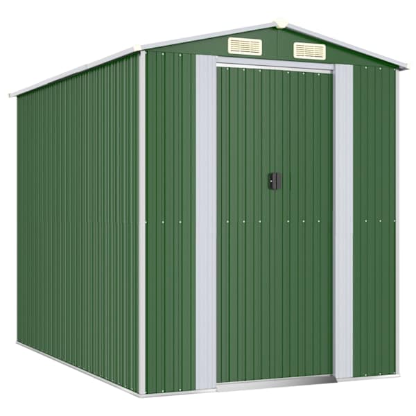 Metallist aiakuur 192 × 274 × 223 cm – roheline