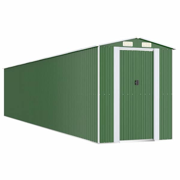 Metallist aiakuur 192 × 1021 × 223 cm – roheline