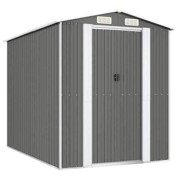 Metallist aiakuur 192 × 274 × 223 cm – helehall