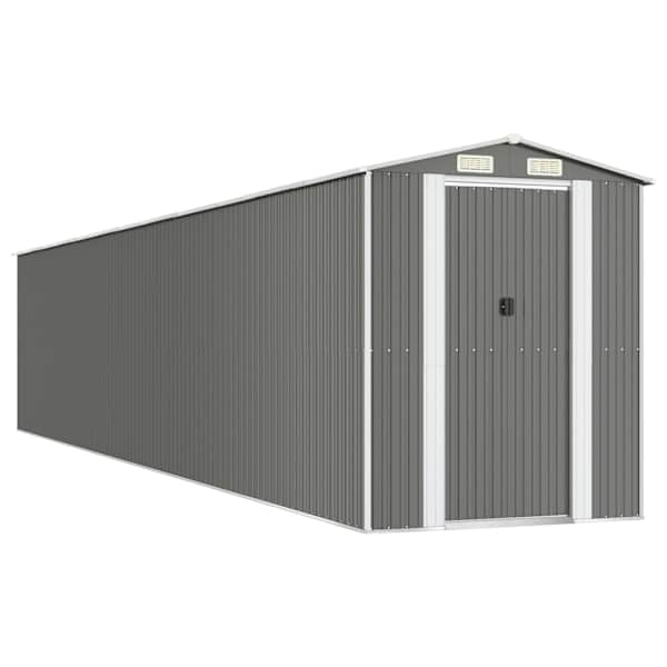 Metallist aiakuur 192 × 1021 × 223 cm – helehall