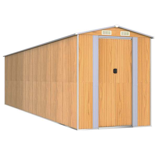 Metallist aiakuur 192 × 772 × 223 cm – helepruun