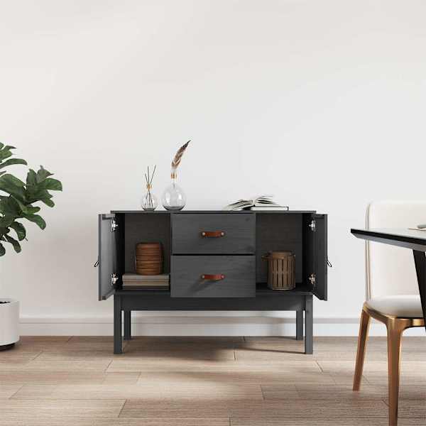 Puhvetkapp, hall, 110 × 40 × 78 cm, männipuit