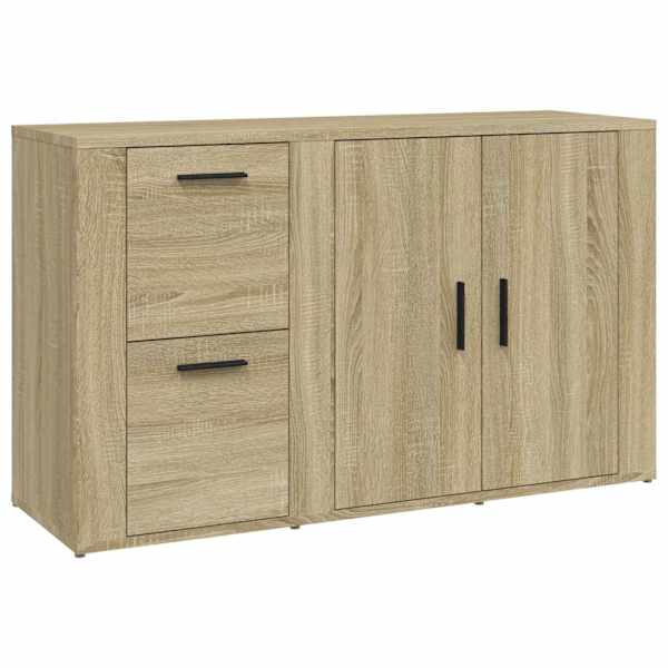Puhvetkapp, Sonoma tamm, 100 × 33 × 59,5 cm tehispuit
