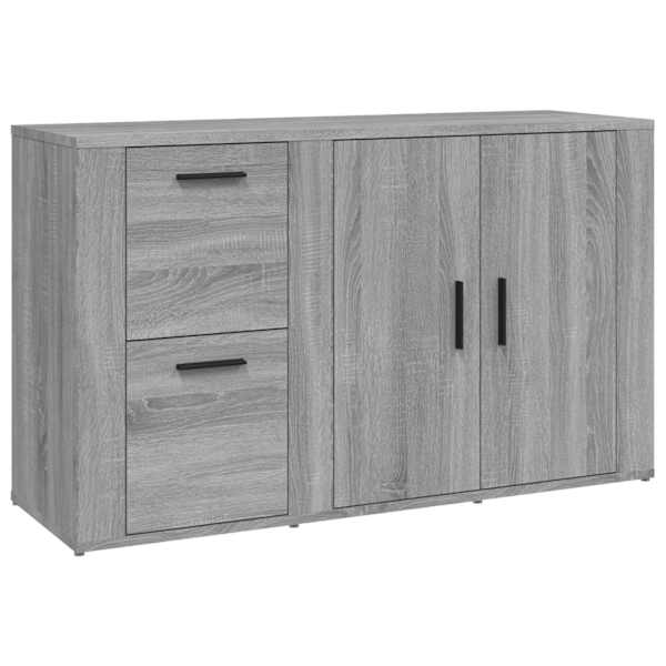 Puhvetkapp, hall Sonoma tamm, 100 × 33 × 59,5 cm, tehispuit