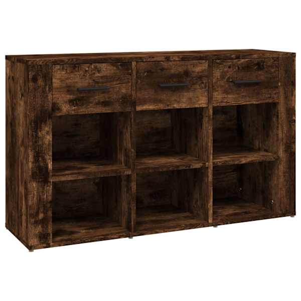 Puhvetkapp, suitsutatud tamm, 100 × 33 × 59,5 cm, tehispuit