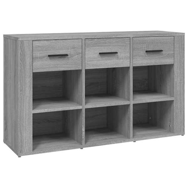 Puhvetkapp, hall Sonoma tamm, 100 × 30 × 59,5 cm, tehispuit