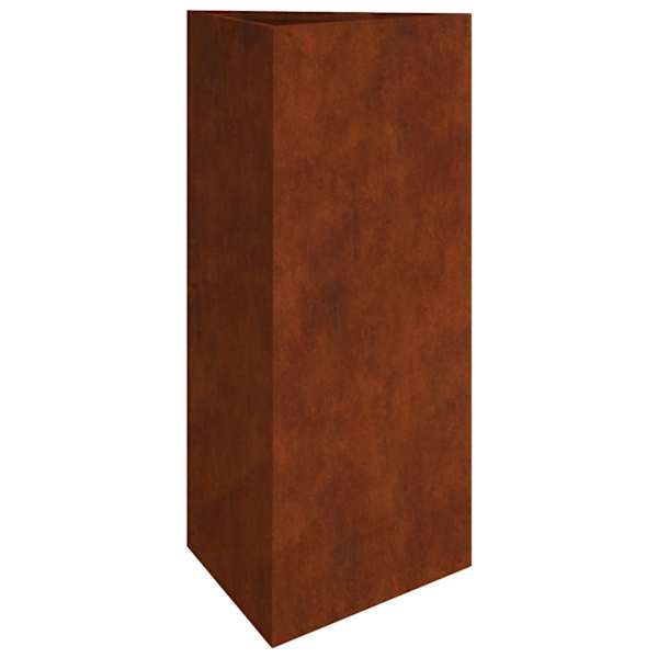 Taimekast 40 × 34,5 × 75 cm, corten-teras – kulunud teras / pruun