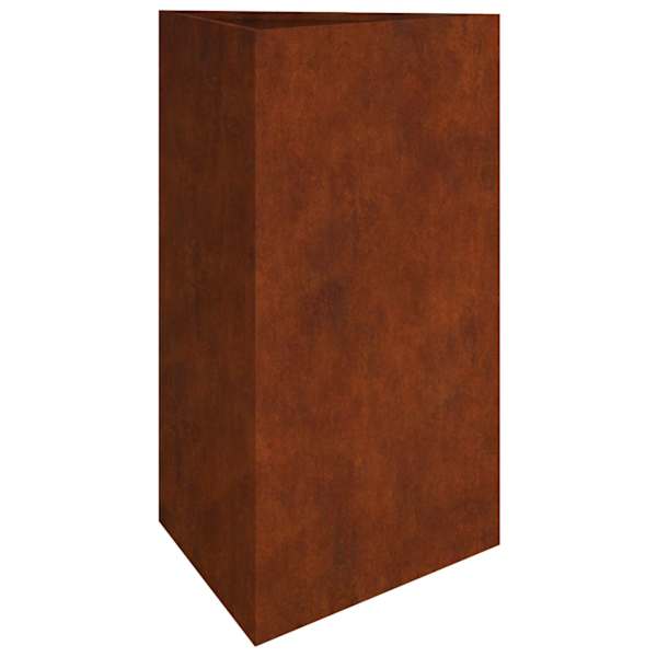 Taimekast 50 × 43 × 75 cm, corten-teras – kulunud teras / pruun