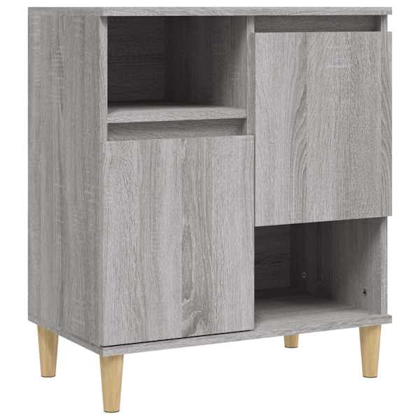 Puhvetkapp, hall Sonoma tamm, 60 × 35 × 70 cm, tehispuit