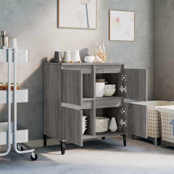 Puhvetkapp, hall Sonoma tamm, 60 × 35 × 70 cm, tehispuit