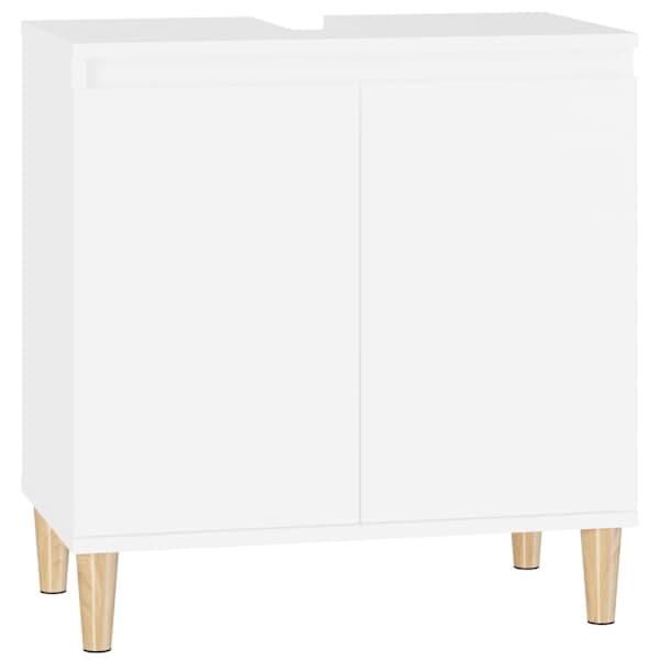 Valamukapp, valge, 58 × 33 × 60 cm, tehispuit