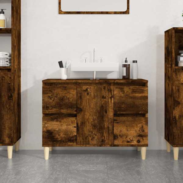 Valamukapp, suitsutatud tamm, 80 × 33 × 60 cm, tehispuit