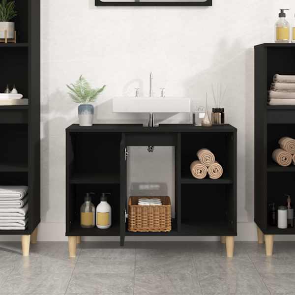 Valamukapp, must, 80 × 33 × 60 cm, tehispuit