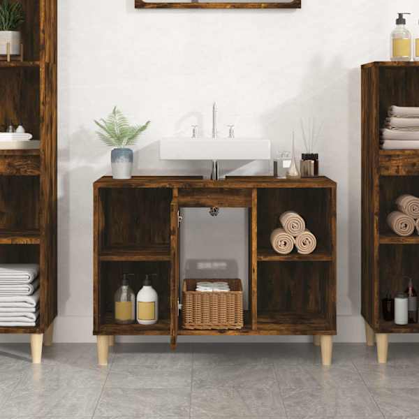 Valamukapp, suitsutatud tamm, 80 × 33 × 60 cm, tehispuit