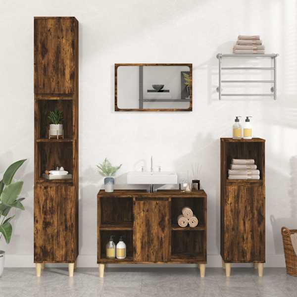 Valamukapp, suitsutatud tamm, 80 × 33 × 60 cm, tehispuit