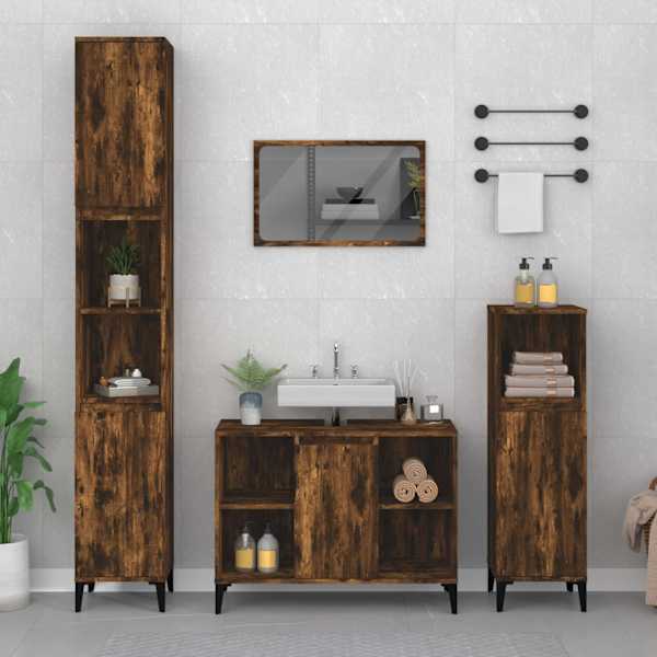 Valamukapp, suitsutatud tamm, 80 × 33 × 60 cm, tehispuit