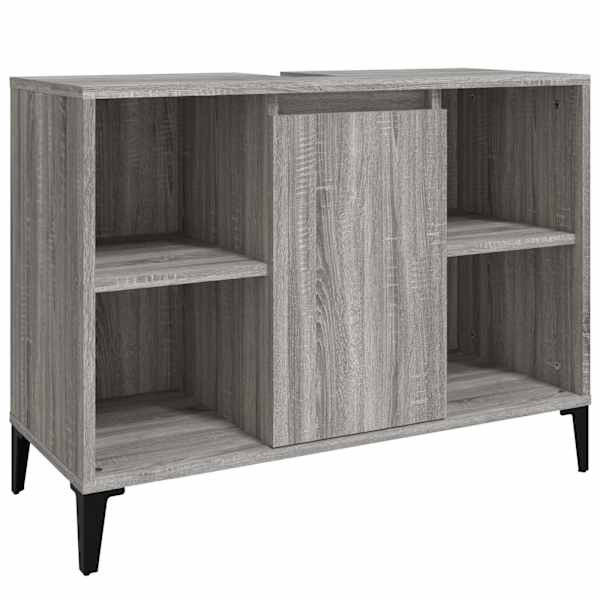 Valamukapp, hall Sonoma tamm, 80 × 33 × 60 cm, tehispuit
