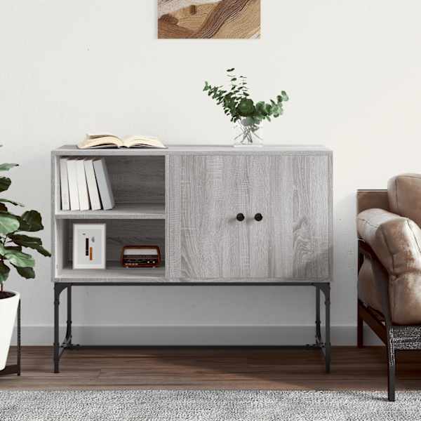 Puhvetkapp, hall Sonoma tamm, 100 × 40 × 79,5 cm, tehispuit