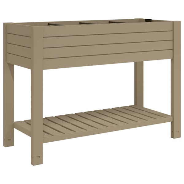 Peenrakast 110 × 45 × 79 cm, polüpropüleen (PP) – helepruun