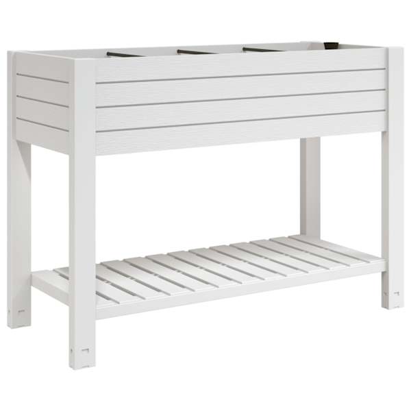 Peenrakast 110 × 45 × 79 cm, polüpropüleen (PP) – valge
