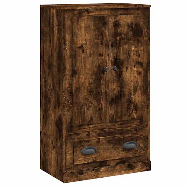 Kõrge kapp, suitsutatud tamm, 60 × 35,5 × 103,5 cm, tehispuit