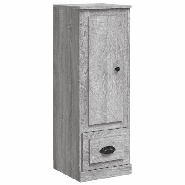 Kõrge kapp, hall Sonoma tamm, 36 × 35,5 × 103,5 cm, tehispuit