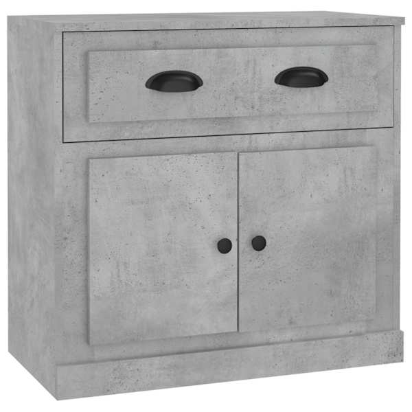 Puhvetkapp, betoonhall, 70 × 35,5 × 67,5 cm, tehispuit