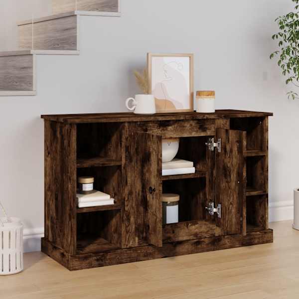 Puhvetkapp, suitsutatud tamm, 100 × 35,5 × 60 cm, tehispuit