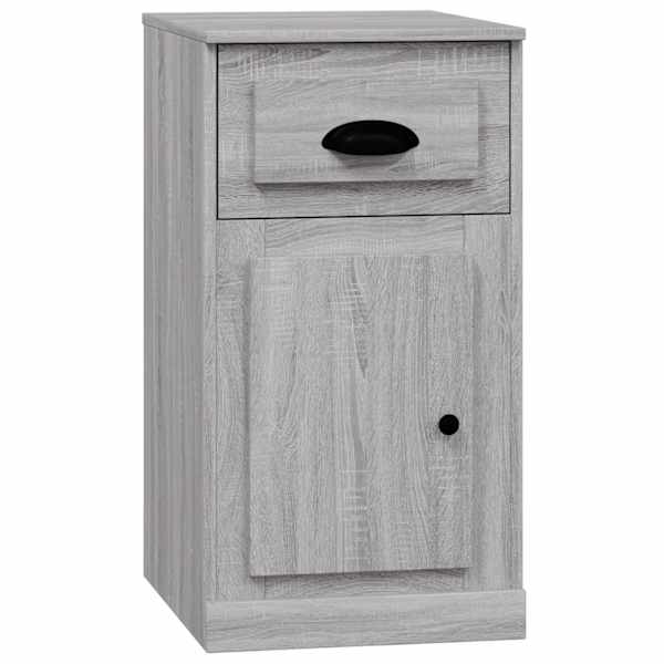 Sahtliga kapp, hall Sonoma tamm, 40 × 50 × 75 cm, tehispuit