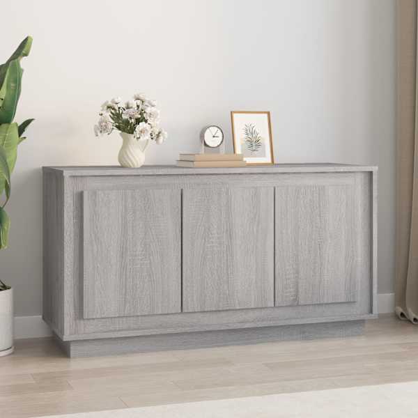 Puhvetkapp, hall Sonoma tamm, 102 × 35 × 55 cm tehispuit