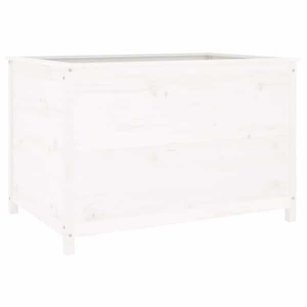 Peenrakast 119,5 × 82,5 × 78 cm, täismännipuit – valge