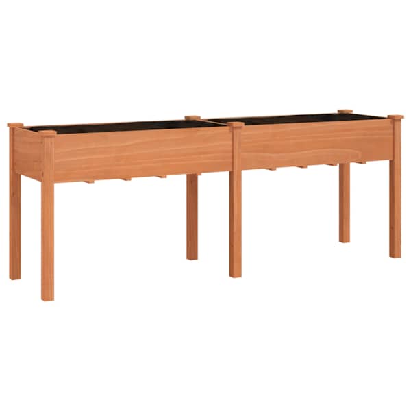 Peenrakast 203 × 53 × 76 cm – pruun