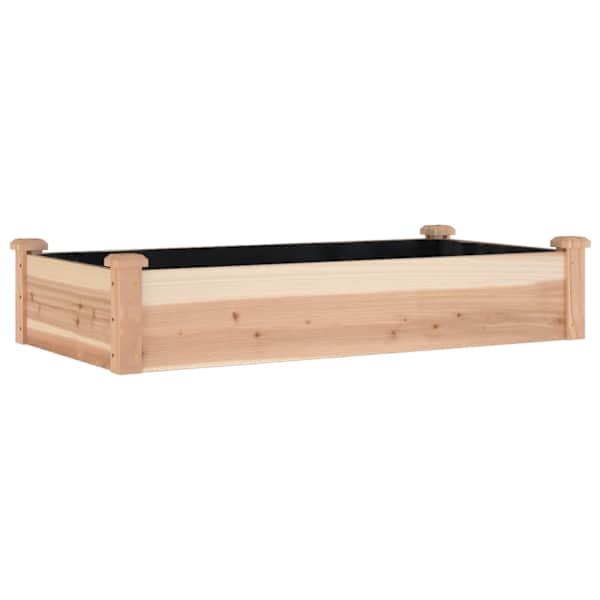 Peenrakast 120 × 60 × 25 cm, nulupuit (töötlemata) – naturaalne