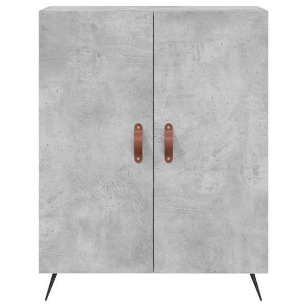 Puhvetkapp, betoonhall, 69,5 × 34 × 90 cm, tehispuit
