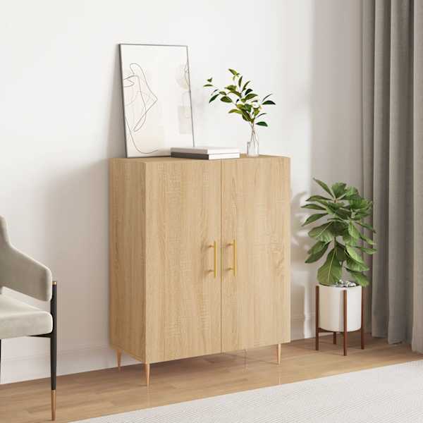 Puhvetkapp, Sonoma tamm, 69,5 × 34 × 90 cm, tehispuit