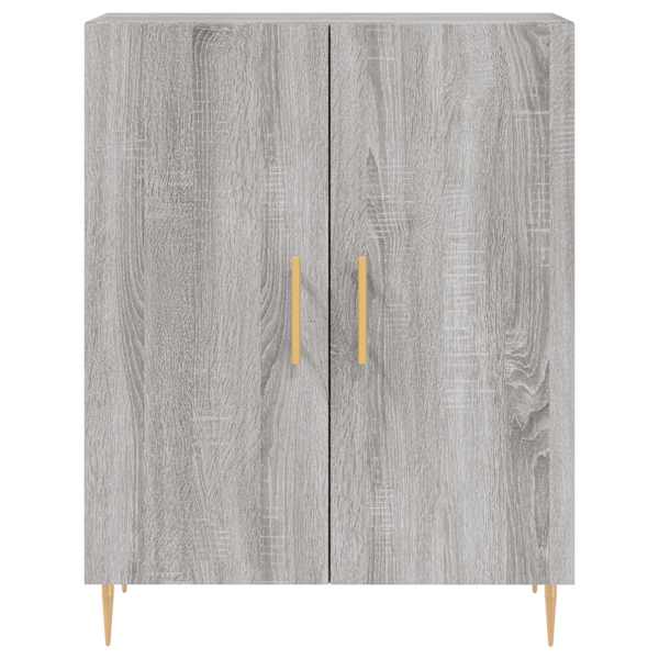 Puhvetkapp, hall, Sonoma tamm, 69,5 × 34 × 90 cm, tehispuit