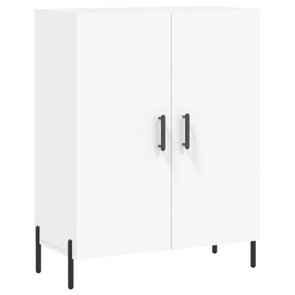 Puhvetkapp, valge, 69,5 × 34 × 90 cm, tehispuit