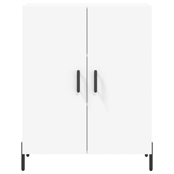 Puhvetkapp, valge, 69,5 × 34 × 90 cm, tehispuit