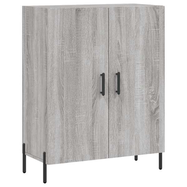 Puhvetkapp, hall, Sonoma tamm, 69,5 × 34 × 90 cm, tehispuit