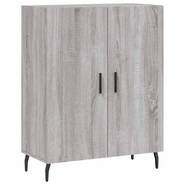 Puhvetkapp, hall, Sonoma tamm, 69,5 × 34 × 90 cm, tehispuit