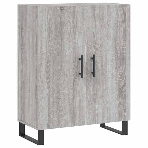 Puhvetkapp, hall, Sonoma tamm, 69,5 × 34 × 90 cm, tehispuit
