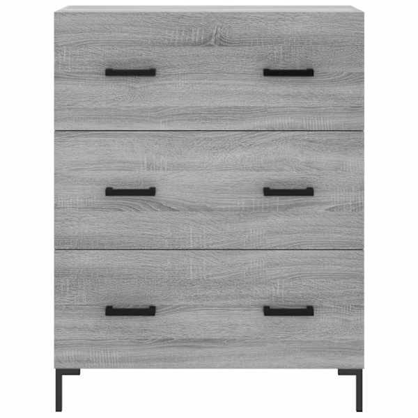 Puhvetkapp, hall, Sonoma tamm, 69,5 × 34 × 90 cm, tehispuit